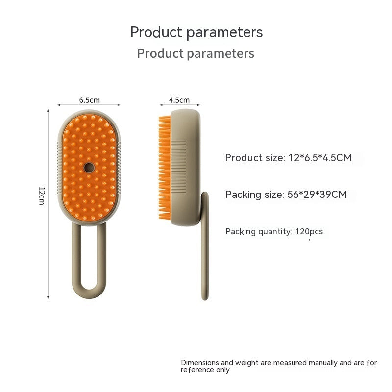 Fantastic Brush Steamy Dog Brush 3 In 1 Electric Spray Cat Hair Brushes For Massage Pet Grooming Comb Hair Removal Combs Pet Products