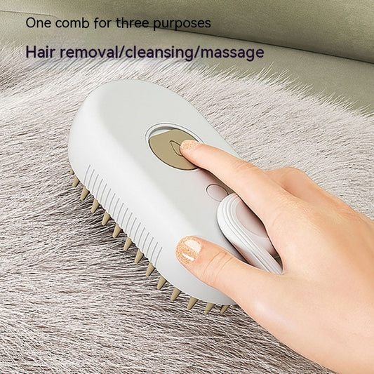 Fantastic Brush Steamy Dog Brush 3 In 1 Electric Spray Cat Hair Brushes For Massage Pet Grooming Comb Hair Removal Combs Pet Products